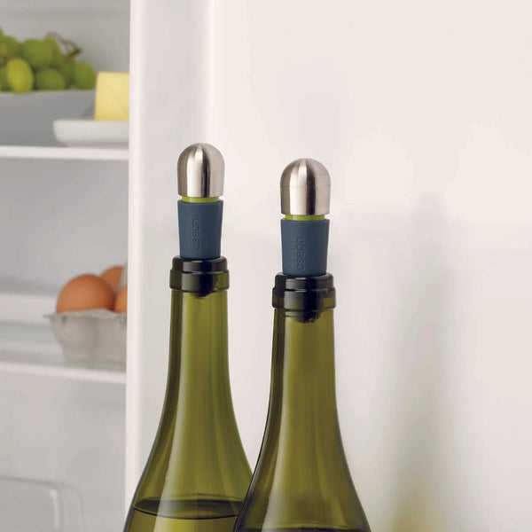 Set da 2 Tappi per Vino "BarWise" - Joseph Joseph