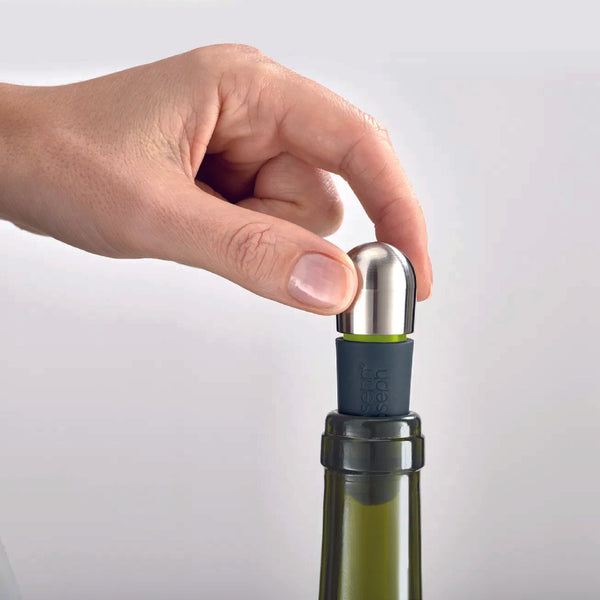 Set da 2 Tappi per Vino "BarWise" - Joseph Joseph