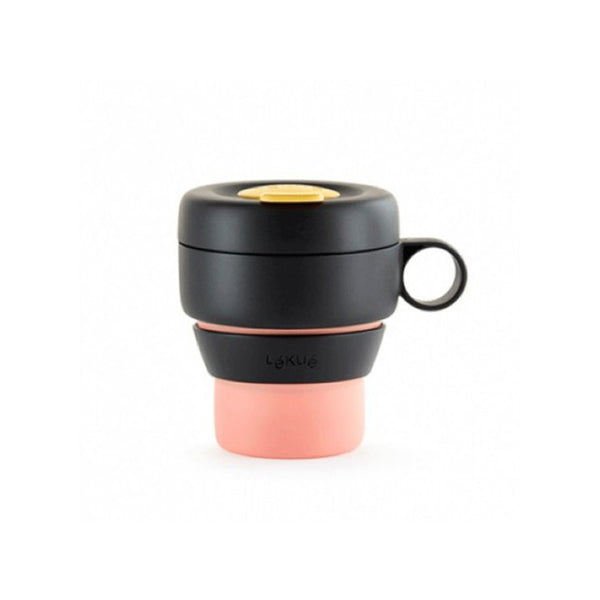 Tazza "To Go" Pieghevole - Lekue Corallo