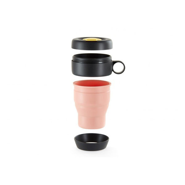 Tazza "To Go" Pieghevole - Lekue Corallo
