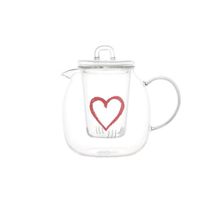 Teiera con Infusore in Vetro Borosilcato 600ML - Simple Day
