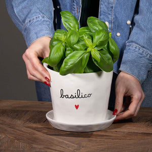 Vaso in Gres "Basilico" - Simple Day