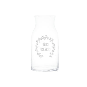 Vaso in Vetro "Fiori freschi" - Simple Day