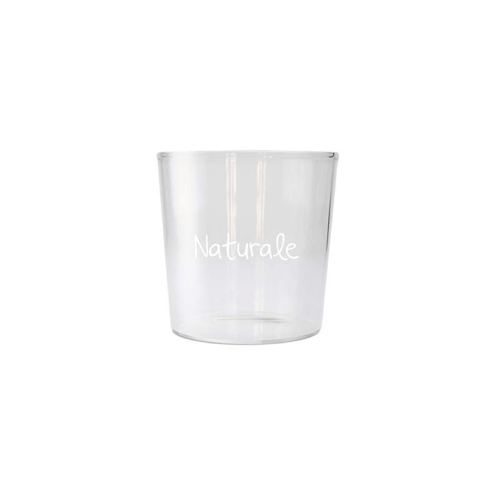 Set di 6 Bicchieri in Vetro Borosilcato con Scritta - WD Lifestyle