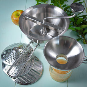 Passaverdure in Acciaio Inox con Quattro Dischi - Kuchenprofi