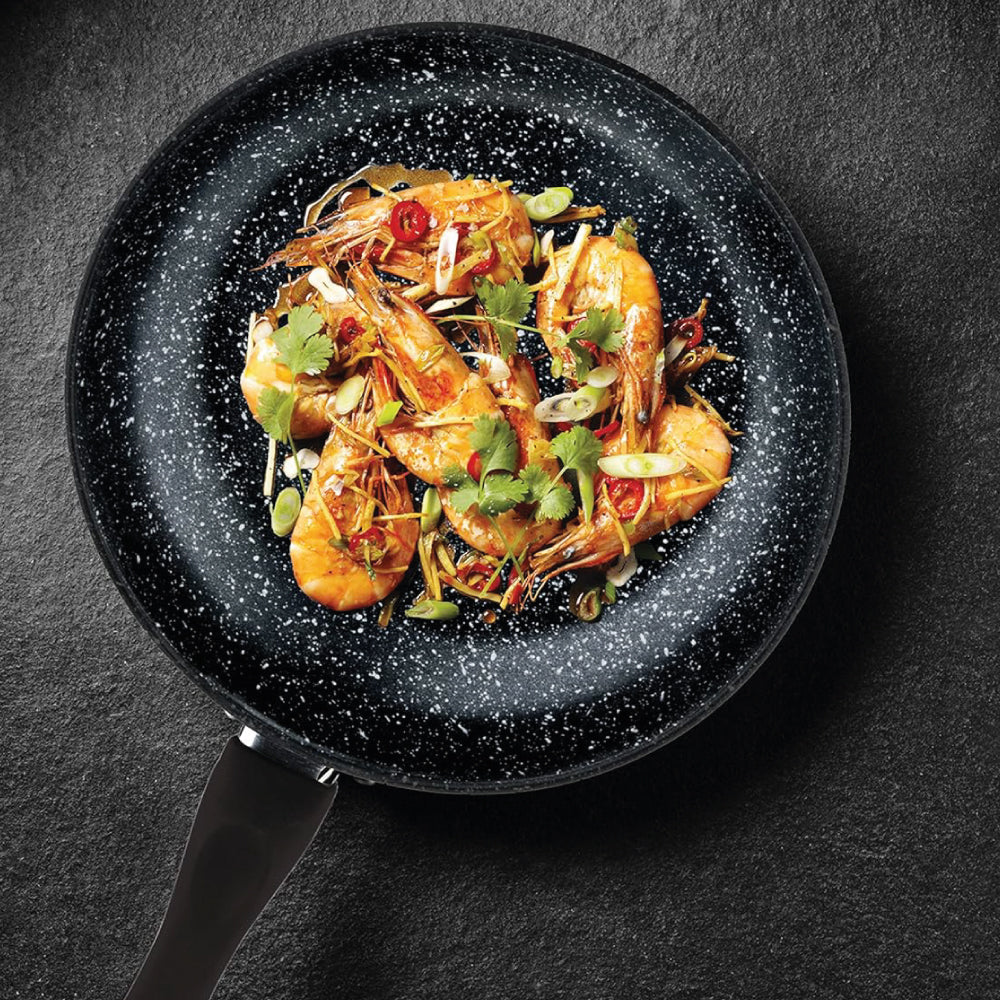 Wok con Coperchio Linea "Fantasia Stone" - Mepra