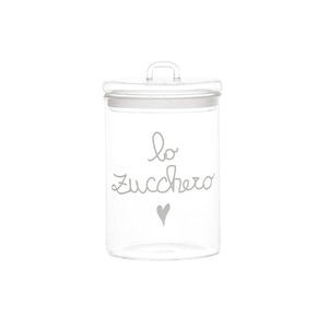 Barattolo in Vetro Borosilcato con Scritta 20CM - Simple Day